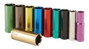 Dados Profundos Por Colores Métricos  3/8 In Ermn