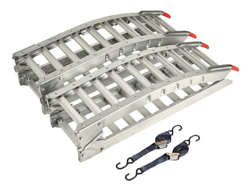 Rampa Plegable Para Moto O Cuatrimoto, Hasta 1400 Lbs, - Imagen 2