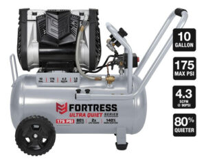 Compresor De Aire Horizontal Ultra Silencioso Ermn