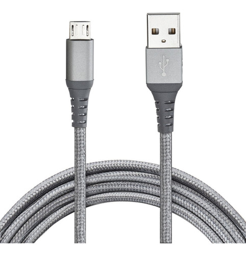 Cable De Carga Trenzado Usb A Micro Usb Ermn