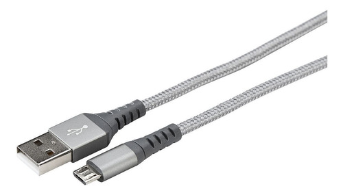 Cable De Carga Trenzado Usb A Micro Usb Ermn - Imagen 3